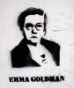 Streetart - Emma Goldman